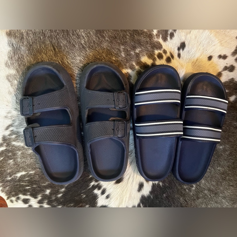 Slip on sandals size uk 5/6 medium